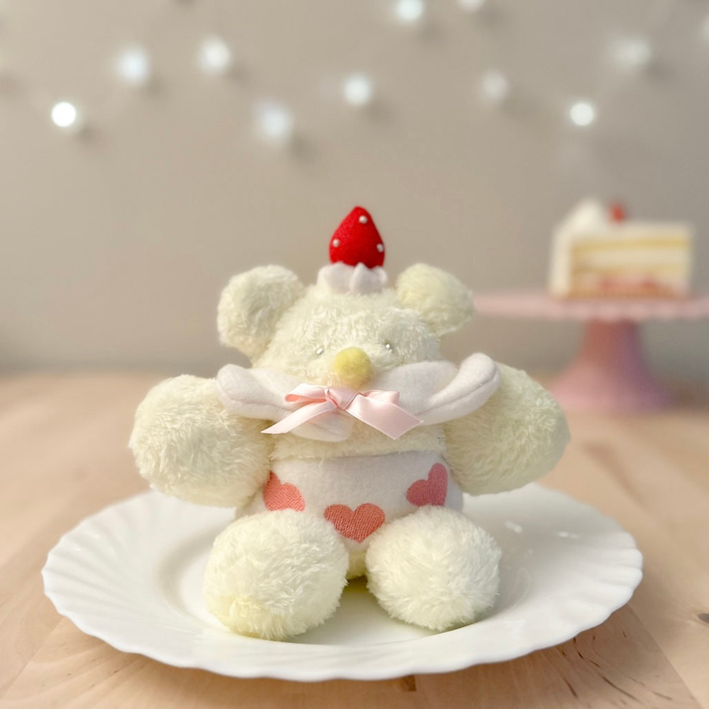 「がんばったね」と見守る｜ショートケーキのくまさん